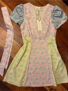 LoveShackFancy Russ Mini Dress NWT size 4